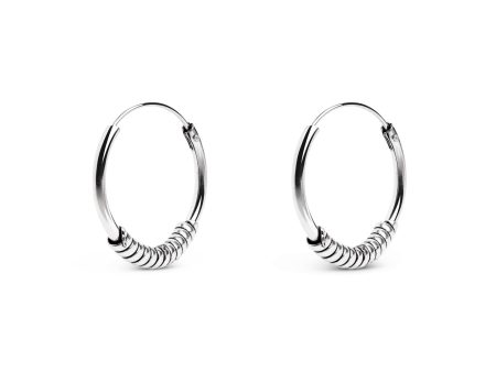 Malawi Rope Silver Earrings on Sale