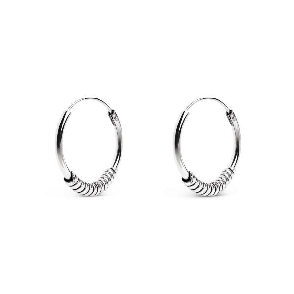 Malawi Rope Silver Earrings on Sale