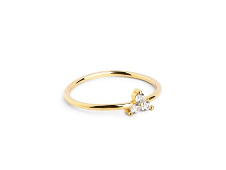 Clover Gold Ring Fashion