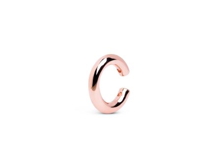 Ear Cuff Ring Rose Gold Single Earring For Sale