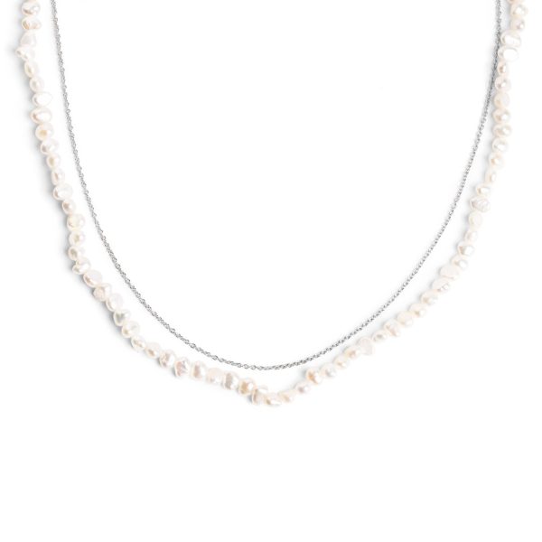 Pearl Chain Necklace Sale