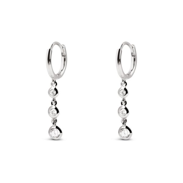 Capella Silver Earrings For Discount