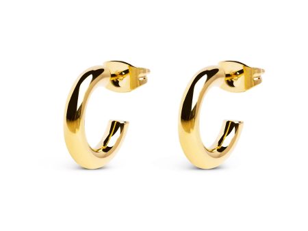 Nairo Gold Hoop Earrings Online Sale