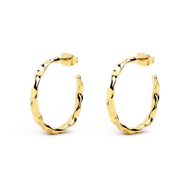 Lake Gold Hoop Earring Hot on Sale