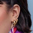 Nairo Gold Hoop Earrings Online Sale