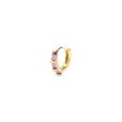 Sia M Lavande Gold Hoop Single Earring Online Sale