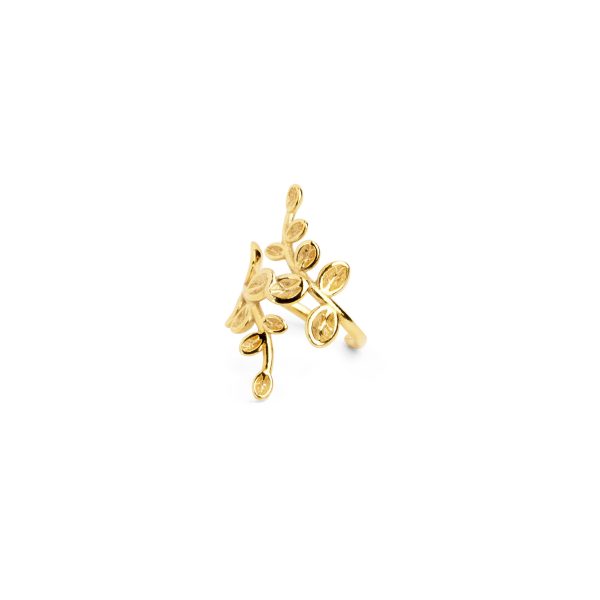 Ear Cuff Gren Gold Single Earring Fashion