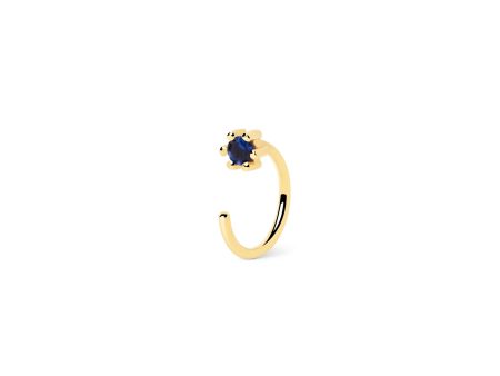 Sophie Sapphire Gold Single Earring Discount