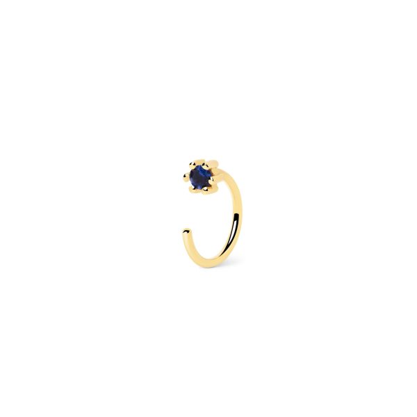 Sophie Sapphire Gold Single Earring Discount