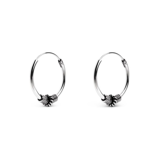 Malawi Spring M Silver Earrings For Discount