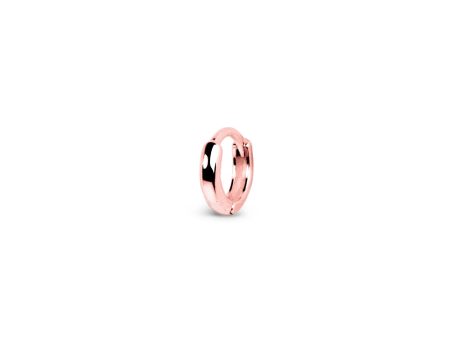 Klein 5 Rose Gold Hoop Single Earring Cheap