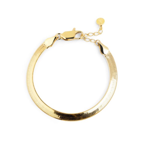 Lisse Gold Bracelet on Sale