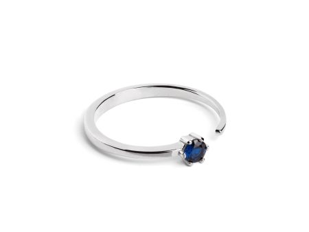 Sophie Sapphire Silver Ring Sale