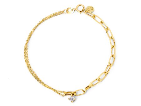 Chic Spark Gold Bracelet Hot on Sale