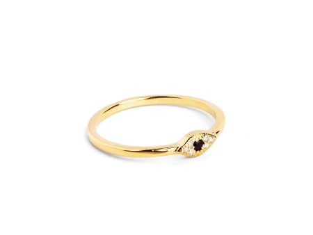 Eye of Horus Gold Ring Fashion