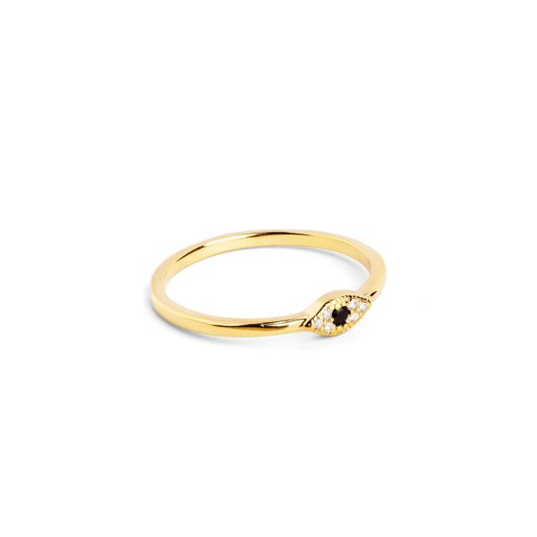 Eye of Horus Gold Ring Fashion