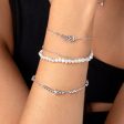 Pebbles Star Silver Bracelet Cheap