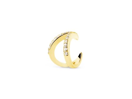 Cleo Gold Ear Cuff Single Earring Online