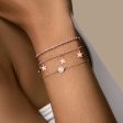 Mini Stars Rose Gold Bracelet Cheap