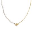 Chic Pearl Gold Necklace Discount