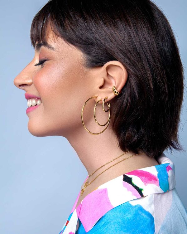 Anka Gold Hoop Earrings Sale