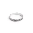 Zambia Feather Silver Ring on Sale