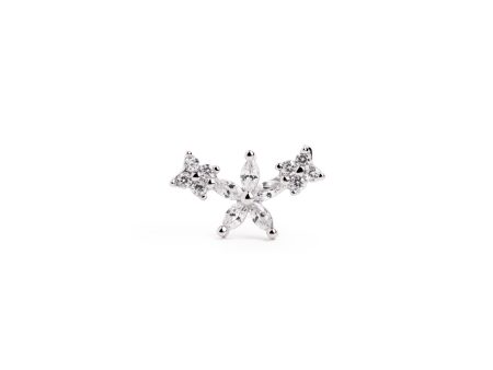 Bluebell Spark Silver Single Earring Online Hot Sale