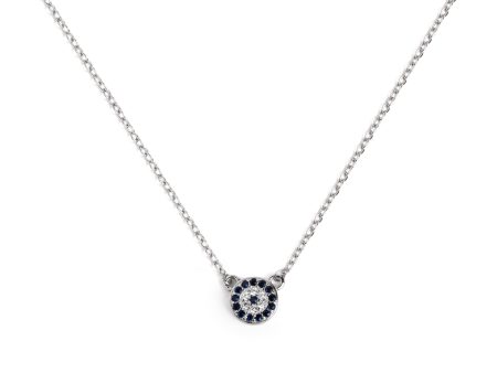 Evil Eye Silver Necklace Online Hot Sale