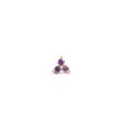 Clover Lavende Gold Earring on Sale