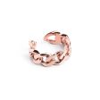 Chunky Link Rose Gold Ring Fashion