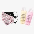 Flower Pink Mask + 2 Hydroalcoholic Gel For Discount