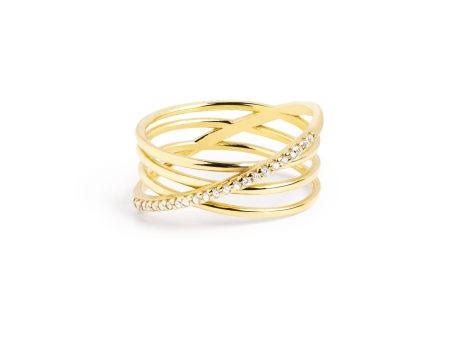 Comete Gold Ring For Cheap