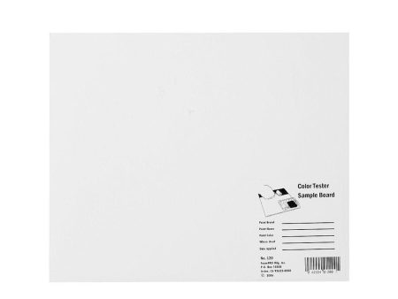 Color Tester Board 10”x12” Cheap