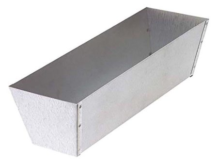 12  GALVANIZED MUD PAN Hot on Sale