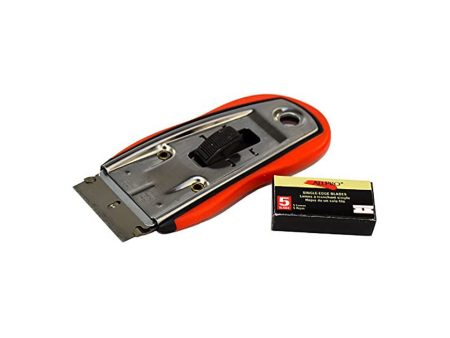 Deluxe Window Scraper w 5 Blades Cheap