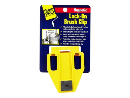 Lock-On Magnetic Brush Clip For Cheap