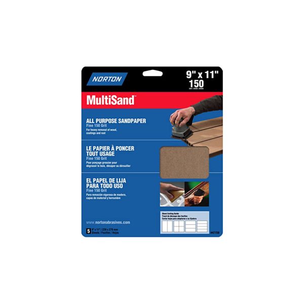 MutliSand 9 x11  Sandpaper 5 Pack For Discount