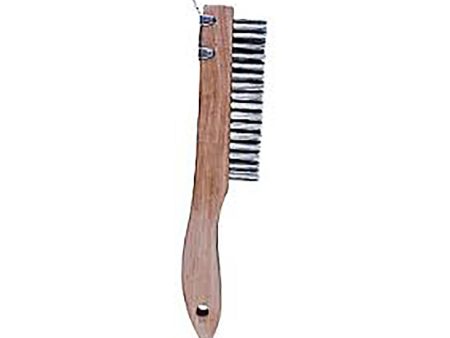 Wire Brush w Scraper Discount